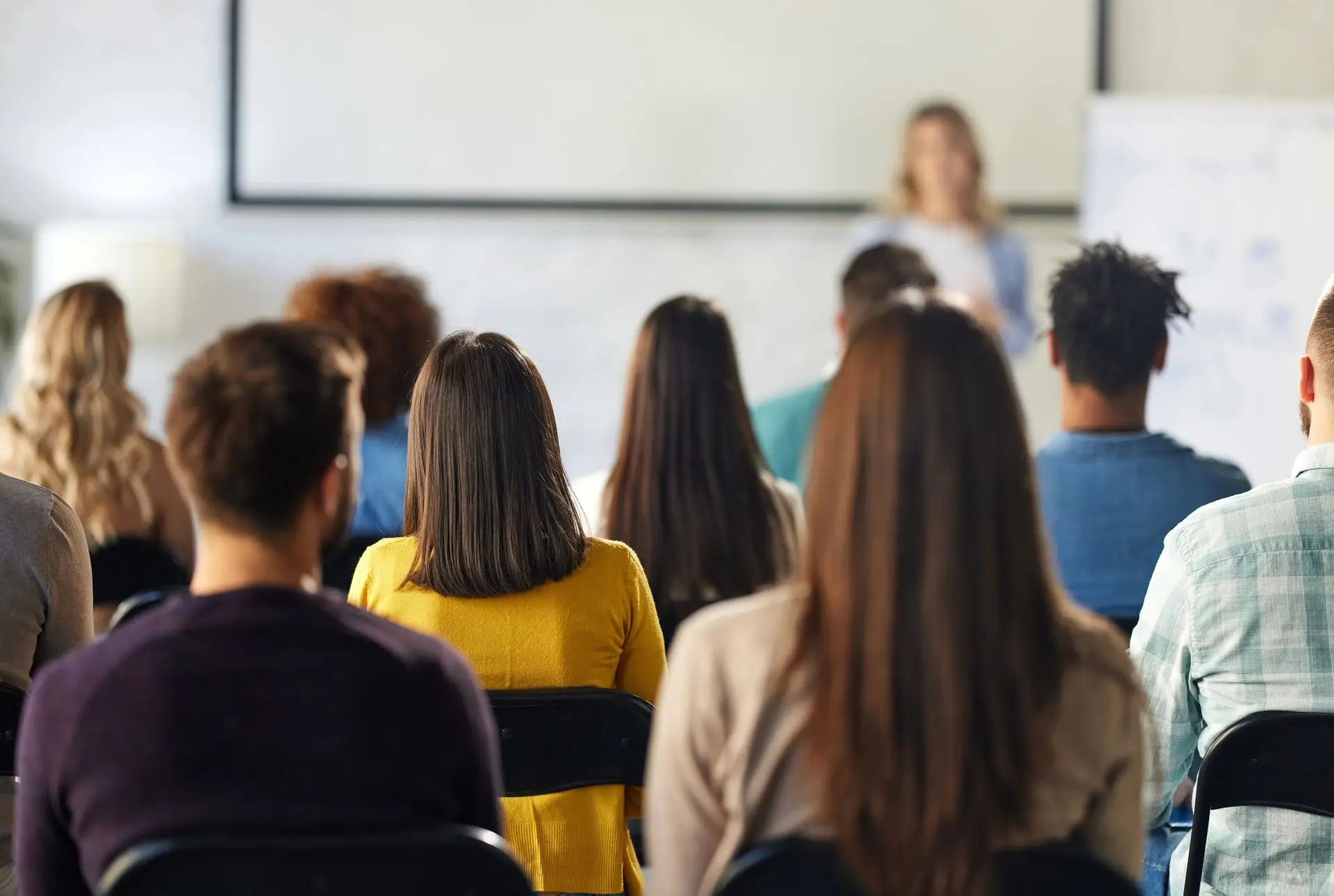 Operations team managing a live audience event